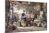 Showroom of a Lantern Merchant in Peking, from "China in a Series of Views"-Thomas Allom-Mounted Giclee Print