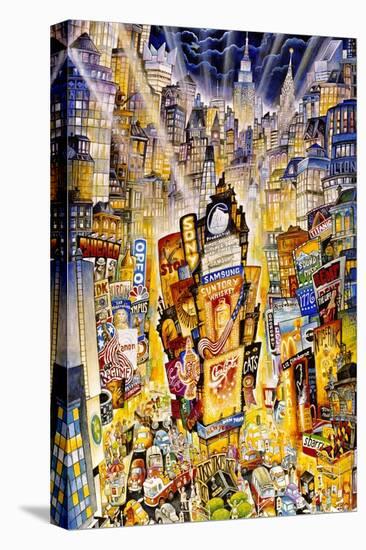 Showtime on Broadway-Bill Bell-Stretched Canvas