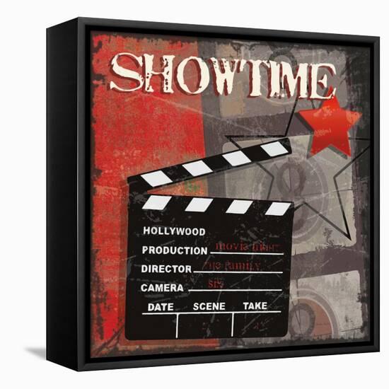 Showtime-Sandra Smith-Framed Stretched Canvas