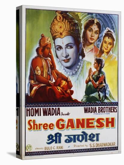 Shree Ganesh Movie Poster-null-Stretched Canvas