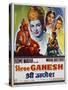 Shree Ganesh Movie Poster-null-Stretched Canvas