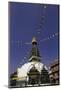 Shree Gha Buddhist Stupa, Thamel, Kathmandu, Nepal, Asia-John Woodworth-Mounted Photographic Print