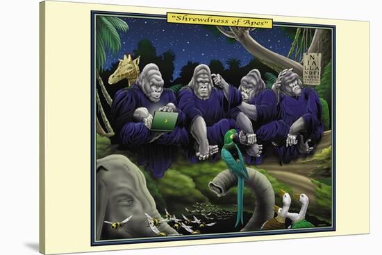 Shrewdness of Apes-Richard Kelly-Stretched Canvas