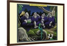 Shrewdness of Apes-Richard Kelly-Framed Art Print