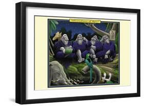 Shrewdness of Apes-Richard Kelly-Framed Art Print