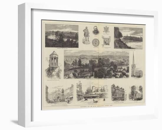 Shrewsbury and the Royal Agricultural Society's Show-William Henry James Boot-Framed Giclee Print