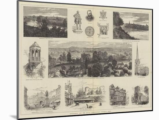 Shrewsbury and the Royal Agricultural Society's Show-William Henry James Boot-Mounted Giclee Print