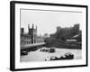 Shrewsbury Castle and Station, West Midlands-null-Framed Photographic Print
