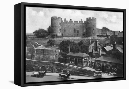 Shrewsbury Castle, Shrewsbury, Shropshire, C1900s-C1920S-Francis Frith-Framed Stretched Canvas