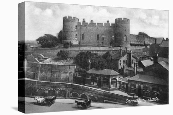 Shrewsbury Castle, Shrewsbury, Shropshire, C1900s-C1920S-Francis Frith-Stretched Canvas