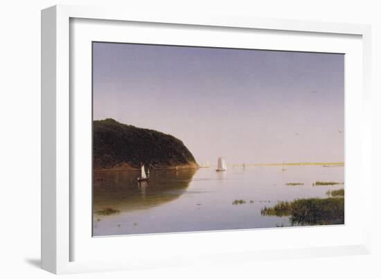 Shrewsbury River, New Jersey, 1859-John Frederick Kensett-Framed Giclee Print