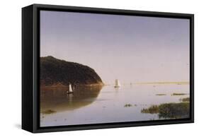 Shrewsbury River, New Jersey, 1859-John Frederick Kensett-Framed Stretched Canvas