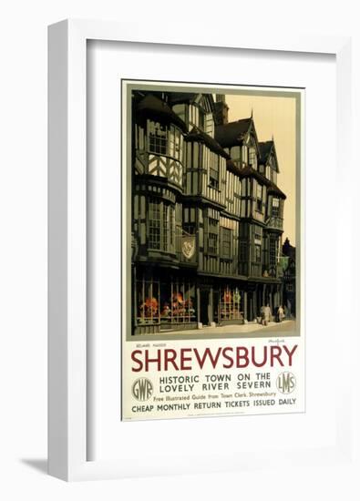 Shrewsbury-null-Framed Art Print