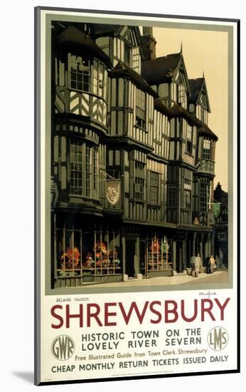 Shrewsbury-null-Mounted Art Print