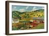 Shreyvogel Farm-Charles Shreyvogel-Framed Art Print