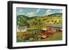 Shreyvogel Farm-Charles Shreyvogel-Framed Art Print