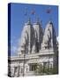 Shri Swaminarayan Mandir, Hindu Temple in Neasden, London, England, United Kingdom, Europe-null-Stretched Canvas