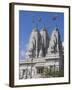 Shri Swaminarayan Mandir, Hindu Temple in Neasden, London, England, United Kingdom, Europe-null-Framed Photographic Print