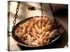 Shrimp at Open Fish Market, Sibenik, Croatia-Connie Bransilver-Stretched Canvas