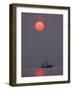 Shrimp Boat at Sunrise, Tybee Island, Georgia, USA-Joanne Wells-Framed Photographic Print