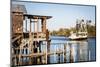 Shrimp Boat, Cocodrie, Terrebonne Parish, Louisiana, USA-Alison Jones-Mounted Photographic Print