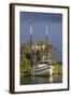 Shrimp Boat Docked at Harbor, Apalachicola, Florida, USA-Joanne Wells-Framed Photographic Print