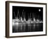 Shrimp Boats Asleep-J.D. Mcfarlan-Framed Photographic Print