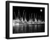 Shrimp Boats Asleep-J.D. Mcfarlan-Framed Photographic Print