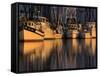 Shrimp Boats, Georgia, USA-Joanne Wells-Framed Stretched Canvas