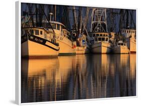 Shrimp Boats, Georgia, USA-Joanne Wells-Framed Photographic Print