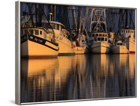 Shrimp Boats, Georgia, USA-Joanne Wells-Framed Photographic Print