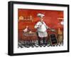 Shrimp Chef-Frank Harris-Framed Giclee Print