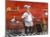 Shrimp Chef-Frank Harris-Mounted Giclee Print