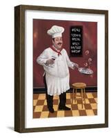 Shrimp Chef-Frank Harris-Framed Giclee Print