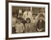 Shrimp-Pickers as Young as 5 and 8 at the Dunbar, Lopez, Dukate Co, Biloxi, Mississippi, 1911-Lewis Wickes Hine-Framed Photographic Print