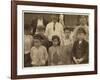 Shrimp-Pickers as Young as 5 and 8 at the Dunbar, Lopez, Dukate Co, Biloxi, Mississippi, 1911-Lewis Wickes Hine-Framed Photographic Print