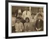 Shrimp-Pickers as Young as 5 and 8 at the Dunbar, Lopez, Dukate Co, Biloxi, Mississippi, 1911-Lewis Wickes Hine-Framed Photographic Print