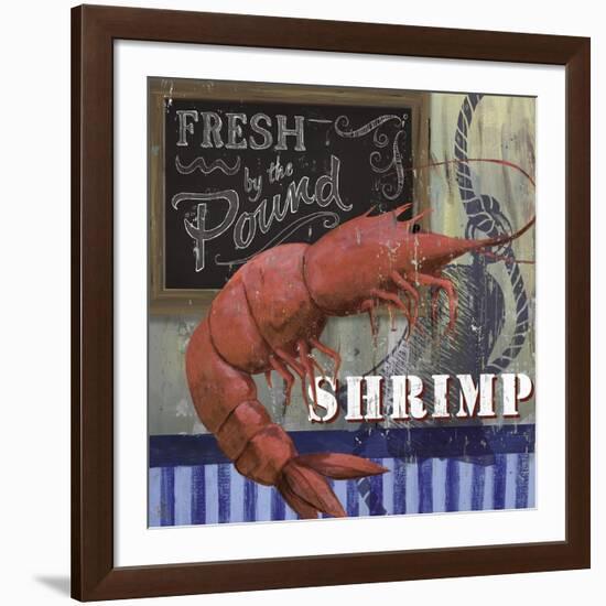 Shrimp-Fiona Stokes-Gilbert-Framed Giclee Print