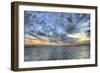 Shrimper Sunset-Robert Goldwitz-Framed Giclee Print