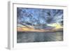 Shrimper Sunset-Robert Goldwitz-Framed Giclee Print