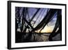 Shrimpers at Sunrise I-Alan Hausenflock-Framed Photographic Print