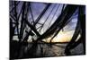 Shrimpers at Sunrise I-Alan Hausenflock-Mounted Photographic Print