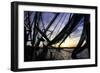 Shrimpers at Sunrise I-Alan Hausenflock-Framed Photographic Print