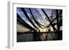 Shrimpers at Sunrise II-Alan Hausenflock-Framed Photographic Print