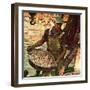 "Shrimpers," October 25, 1947-Mead Schaeffer-Framed Giclee Print