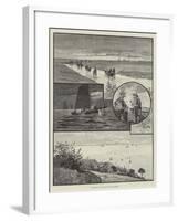 Shrimping at the Mouth of the Thames-null-Framed Giclee Print