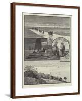 Shrimping at the Mouth of the Thames-null-Framed Giclee Print