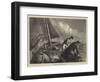 Shrimping in the Medway-Walter William May-Framed Giclee Print