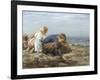 Shrimping-William Marshall Brown-Framed Giclee Print