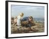 Shrimping-William Marshall Brown-Framed Giclee Print